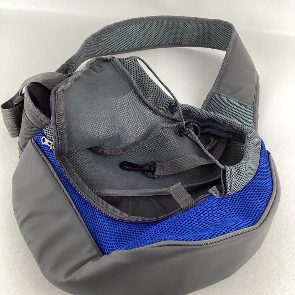 Pet Sling Carrier Outdoor Travel Mesh Pouch Shoulder Bag Puppy Dog Purse